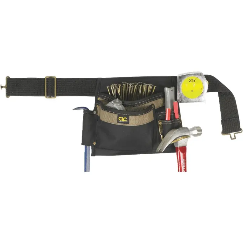 Clc 6-Pocket Polyester & Ballistic Nylon Single Side Carpenter Apron 1