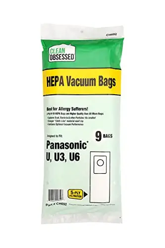 Clean Obsessed Compact Panasonic Hepa Vacuum Bags 1