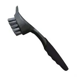 Cleaning Brush With Scraper, Iron With Nylon Bristles 1