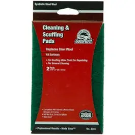 Cleaning & Stripping Synthetic Steel Wool, 3-7/8 X 6-In., 2-Pk. 1