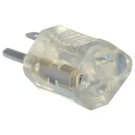 Clear Lighted-End Grounding Adapter 1