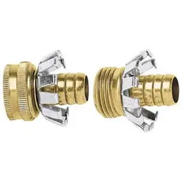 Clincher Hose Repair Set, 3/4-In., Brass 1