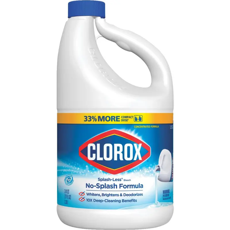 Clorox 77 Oz. Concentrated Splash-Less Liquid Bleach 1