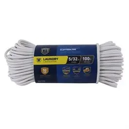 Clothesline, Plastic, 5/32-In. X 100-Ft. 1