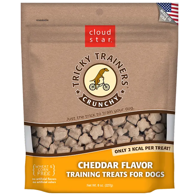 Cloud Star Tricky Trainers Crunchy Treats: Cheddar 1