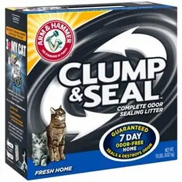 Clump & Seal Cat Litter, 19-Lbs. 1