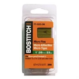 Coated Pin Nails, 23-Ga., 1-In., 3000-Ct. 1