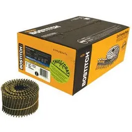 Coil Siding Nail, 2.5 X .092-In. Galvanized Ring Shank, 3,600-Pk. 1