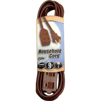 Coleman Cable 09402 Indoor Extension Cord - 9 Feet 1