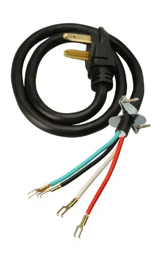Coleman Cable Systems Dryer Cord, 4 Conductor ~ 4 Ft. 1