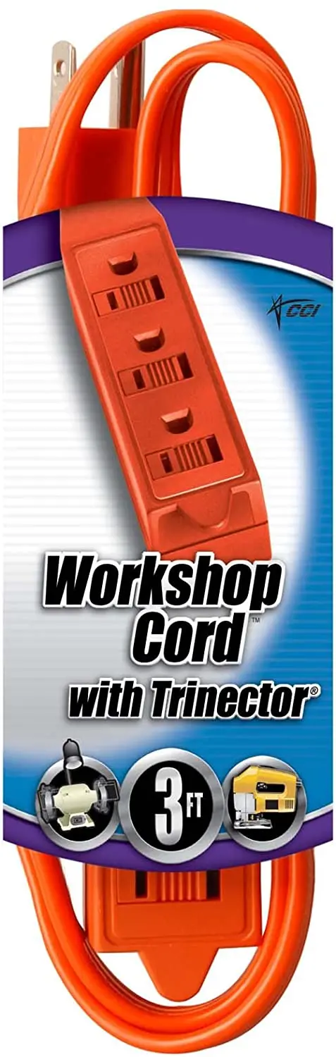 Coleman Cable Systems Indoor/Outdoor Extension Cord 1