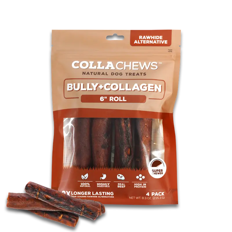 Collachews Bully Rolls Dog Treats 1