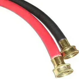 Color-Coded Washing Machine Hose, 3/8-In. X 4-Ft. 1