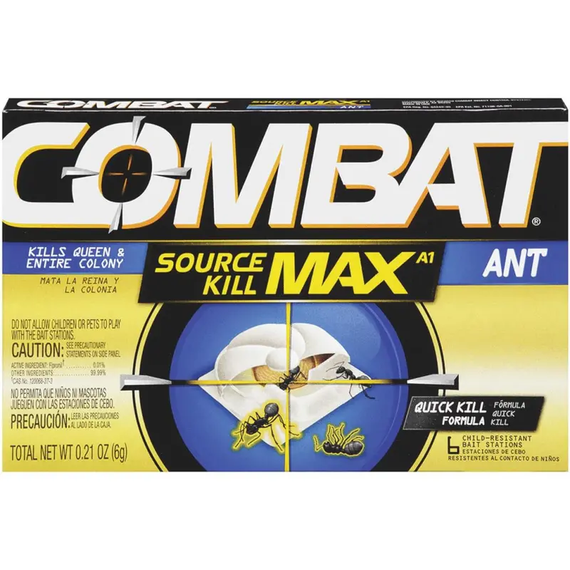 Combat Source Kill Max 0.21 Oz. Solid Ant Bait Station (6-Pack) 1