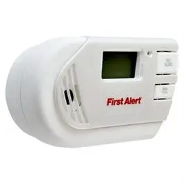 Combination Explosive Gas & Carbon Monoxide Alarm, Digital Display, Plug-In W/Battery Backup 1