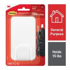 Command™ Extra Large 15 Lb Utility Hook 1