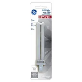 Compact Fluorescent Light Bulb, White, 9-Watts 1