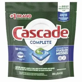 Complete Dishwasher Detergent Action Pacs, Fresh Scent, 18-Ct. 1