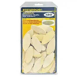 Compressed Wood Biscuits For All Plate Joiners, #20, 50-Pk. 1