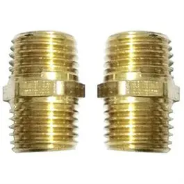 Compressor Hex Coupling, 1/4-In. Mnpt, 2-Pk. 1