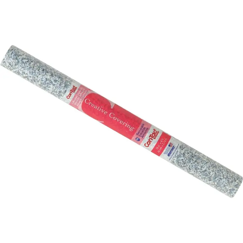 Con-Tact Creative Covering 18 In. X 9 Ft. Granite Self-Adhesive Shelf Liner 1