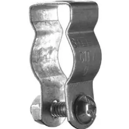 Conduit Hanger With Carriage Bolt & Nut, 1-In. 1