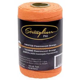 Construction Line, Fluorescent Orange, 1/2-Lb., 540-Ft. 1