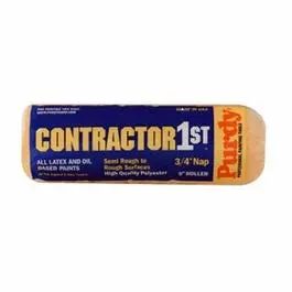 Contractor 1St Paint Roller Cover, Semi-Rough, 3/4 X 9-In. 1