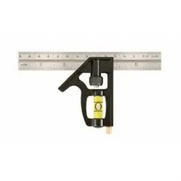 Contractor-Grade Combo Square, 6-In. 1