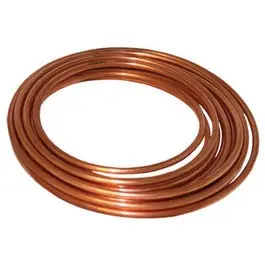 Copper Tube, Utility Grade, 1/2-In. O.D. X 10-Ft. 1