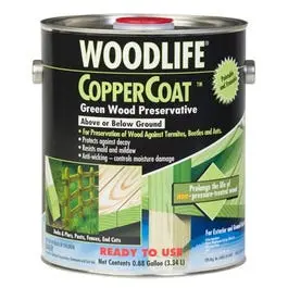 Coppercoat Green Wood Preservative, 0.88-Gallon 1