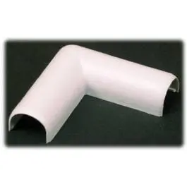 Cord Mate White Flat Elbow Cord Cover 1