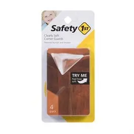 Corner Guards, Clear Gel, 4-Pk. 1