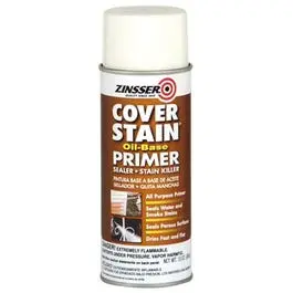 Cover Stain Primer, Sealer & Stain Killer, Oil Based, 13-Oz. Aerosol 1