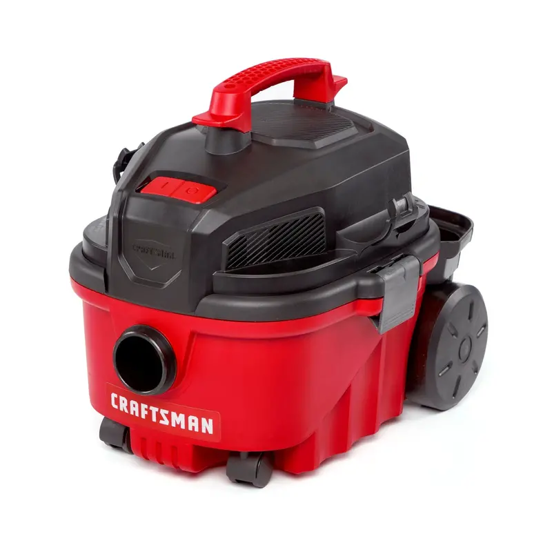 Craftsman Cmxevbe17040 5.0 Peak Hp Wet/Dry Vac, Portable Shop Vacuum With Attachments 1