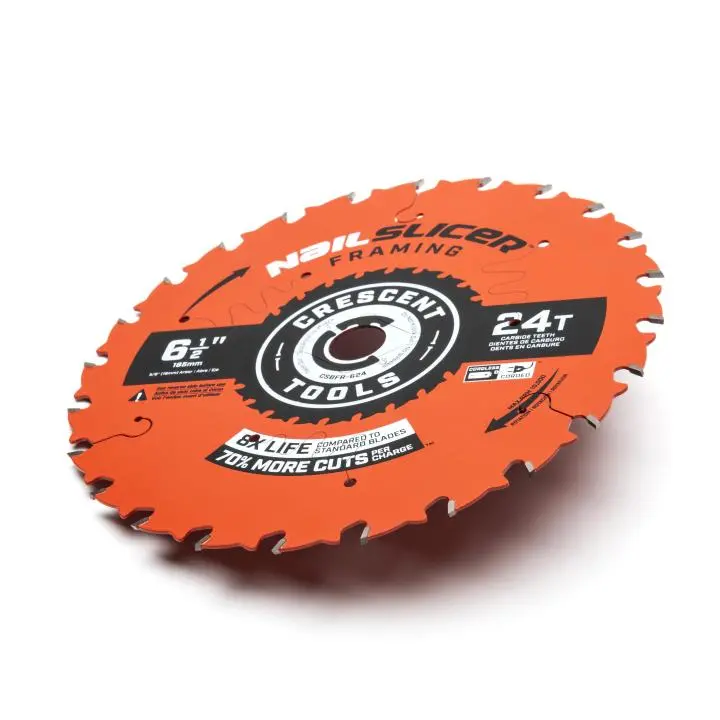 Crescent Nailslicer™ Framing Circular Saw Blade 2