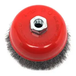 Crimped Wire Cup Brush, 5-In. 1