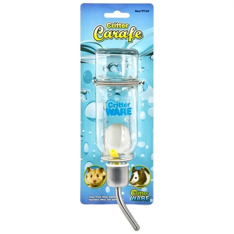 Critter Carafe Glass Water Bottle 1