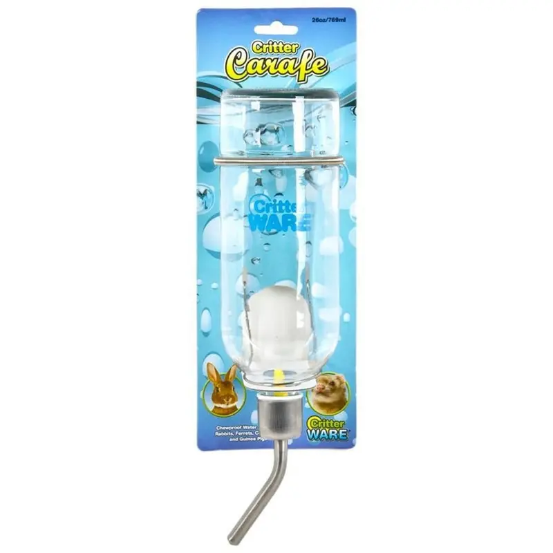 Critter Carafe Glass Water Bottle 1