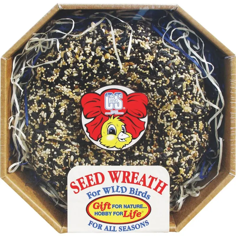 C&S 2.6 Lb. Wild Bird Seed Wreath 1