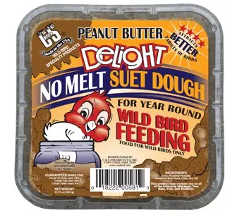C&S Peanut Butter Delight No Melt Suet Dough 1