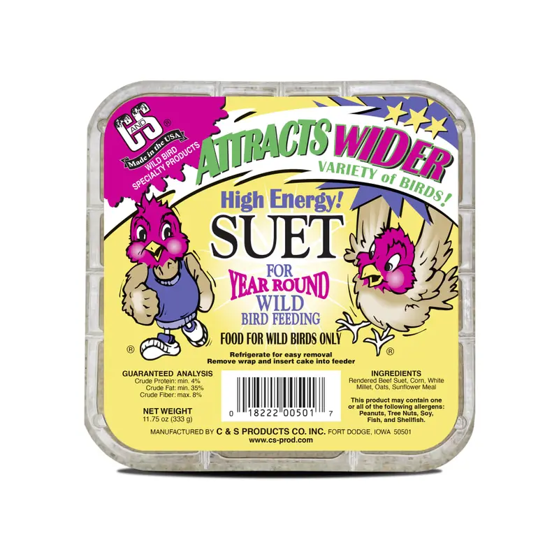 C&S Products High Energy Suet Treat 1