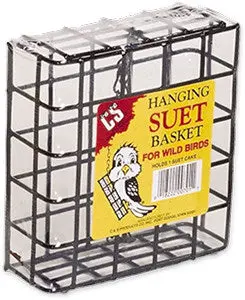 C&S Single Suet Feeder With 1 Inch Wire 1