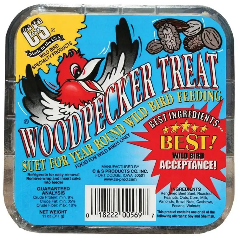 C&S Woodpecker Treat Suet 1