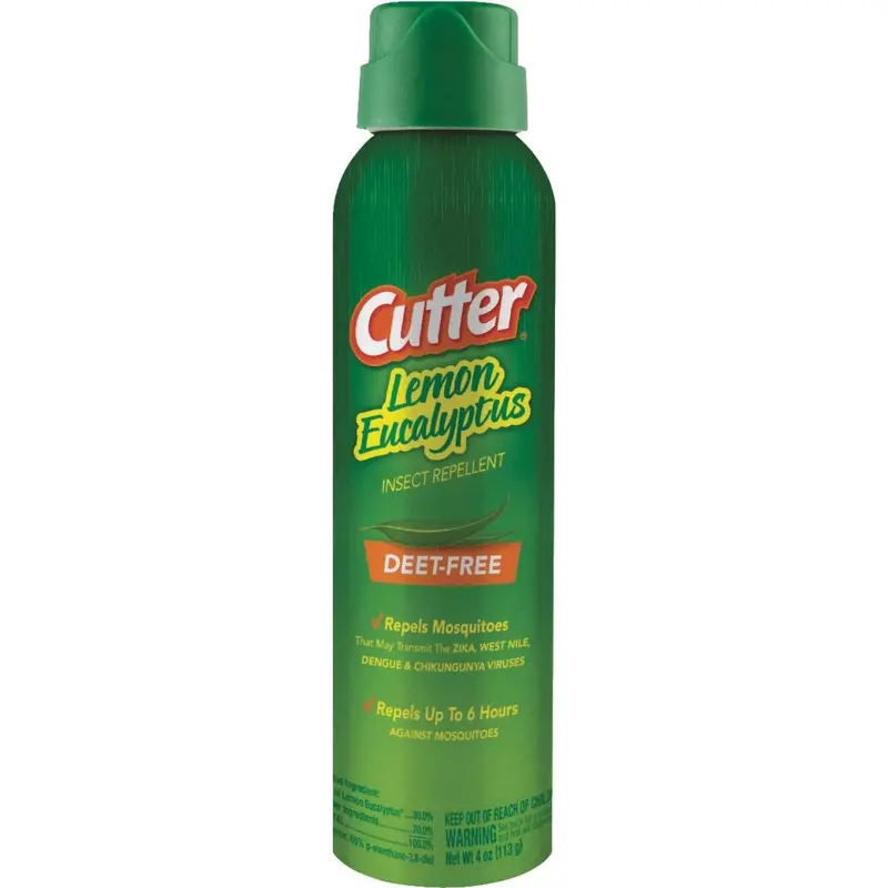 Cutter Lemon Eucalyptus 4 Oz. Insect Repellent Aerosol Spray 1