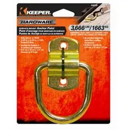 D-Ring With Bracket, 3-3/8-In. 1