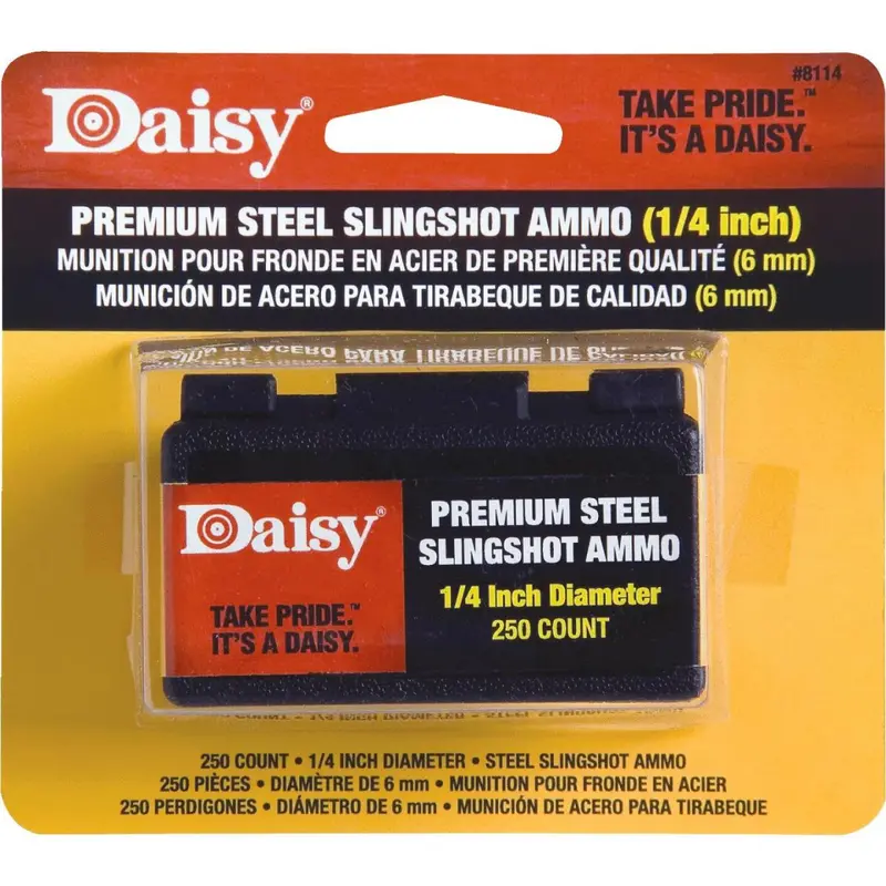 Daisy Premium Steel 1/4 In. Slingshot Ammunition (250-Count) 1