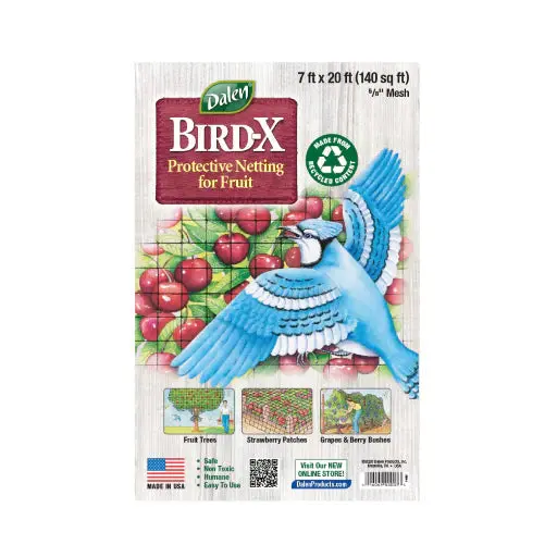 Dalen Bird-X Protective Black Mesh Netting For Fruit Trees & Berry Bushes 1