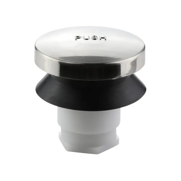 Danco Touch-Toe Bathtub Drain Stopper In Brushed Nickel 1