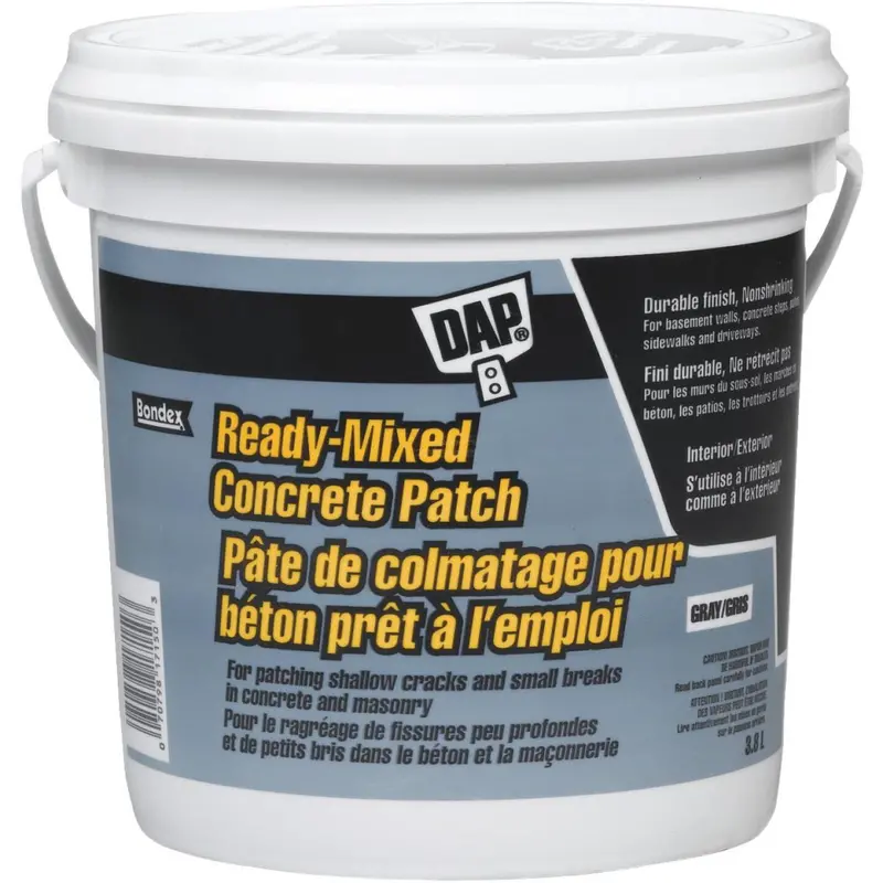 Dap Brand 1 Gal. Pre Mixed Concrete Patch, Gray 1